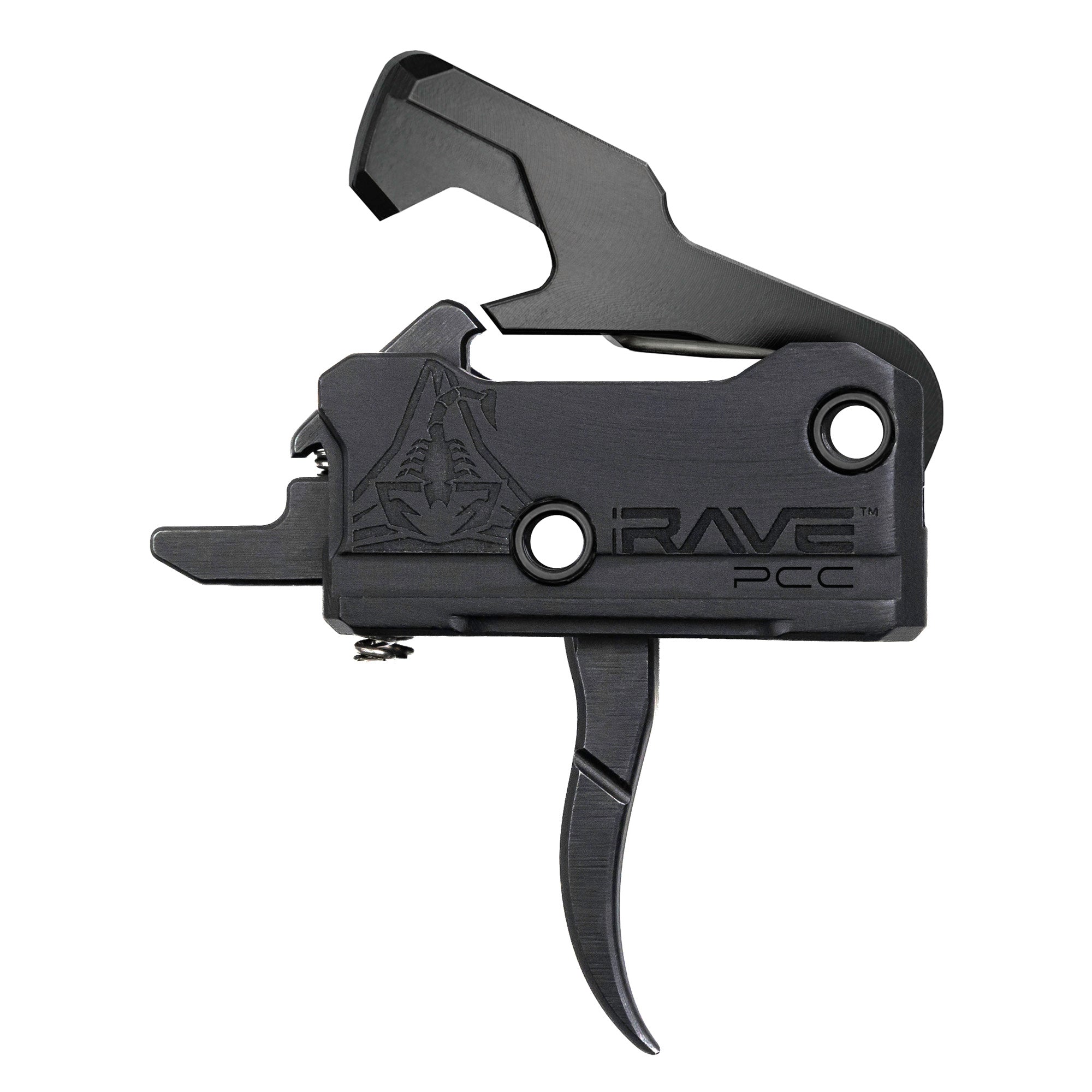 Rise Armament RAVE-PCC Flat Trigger for AR9 Pistols - Black