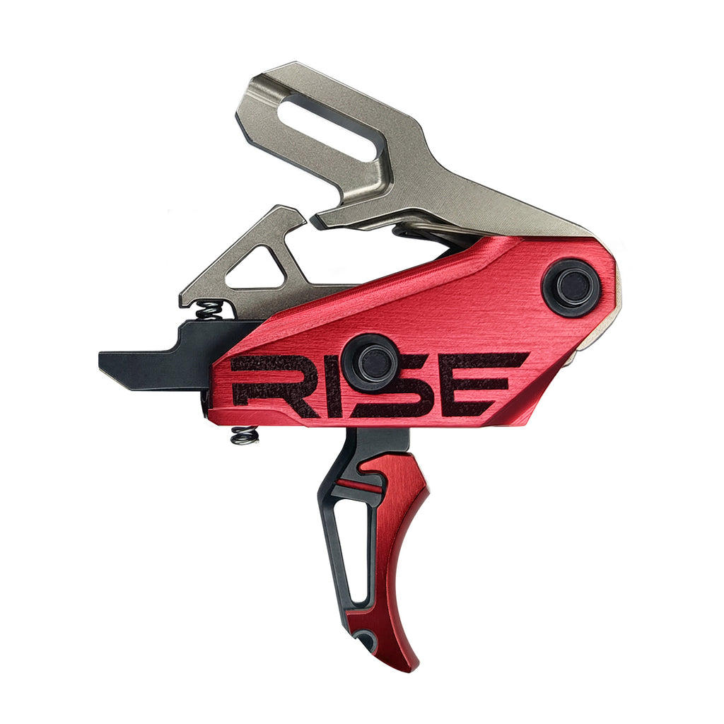 Rise Armament RISE REV 535 Black and Red Slide-and-Snap AR Trigger