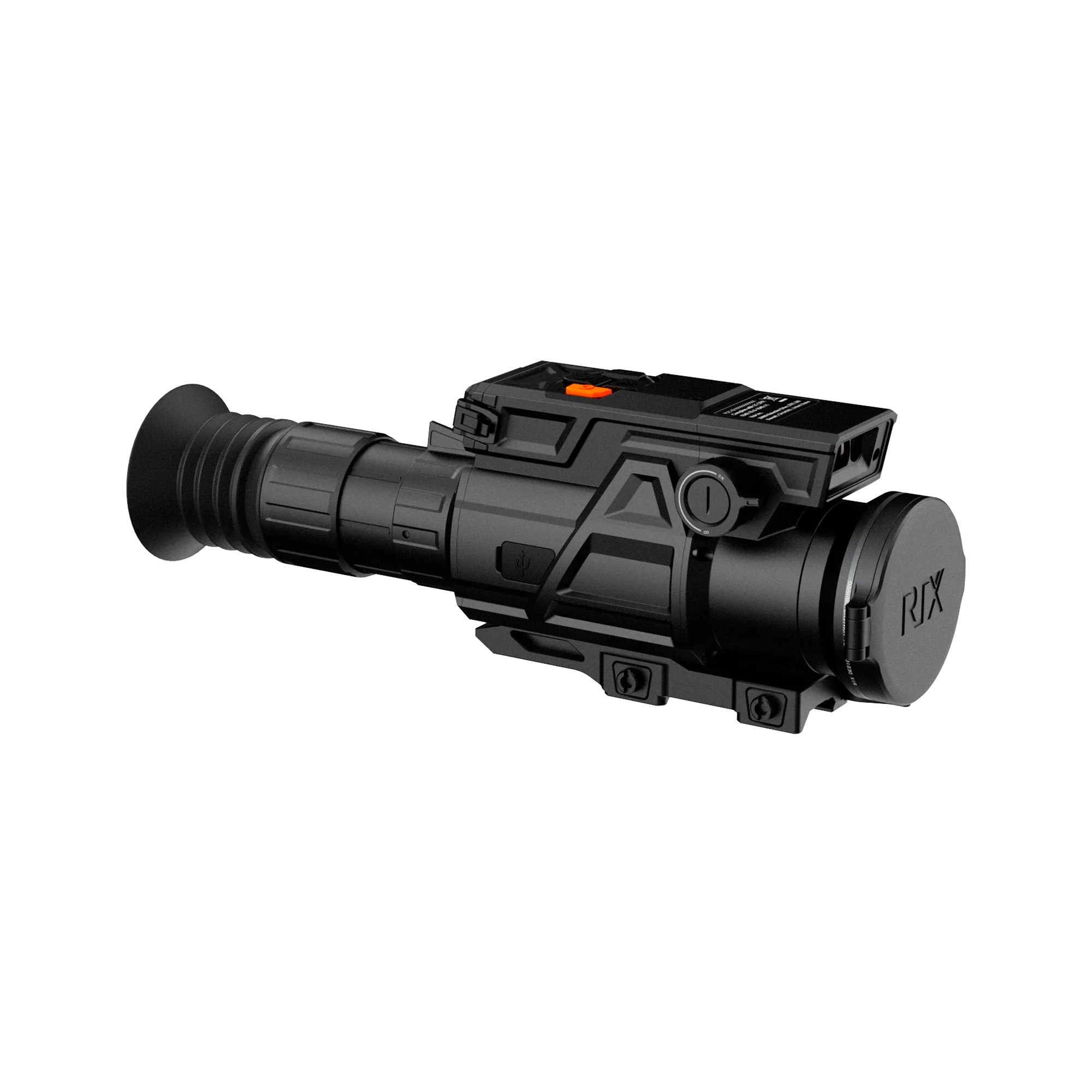 RIX Tactical DBH-D6 60mm 3x Thermal Scope with Laser Rangefinder and Green Laser