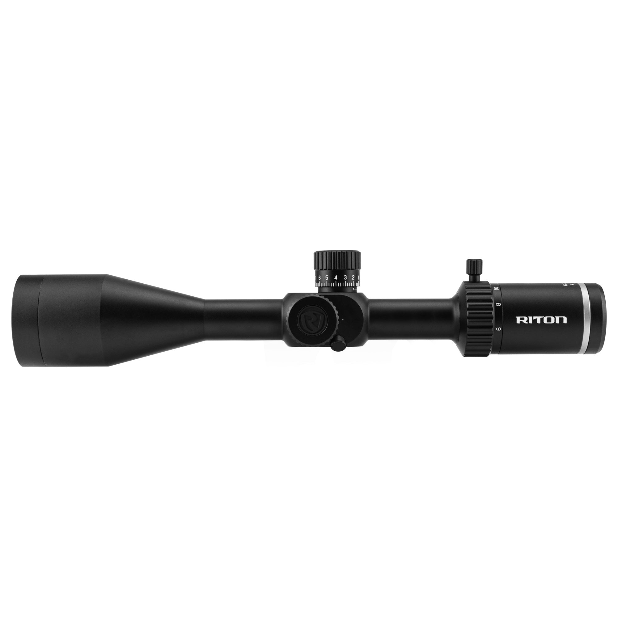 Riton Optics 1 Conquer Series 6-24x50 FFP Rifle Scope with HD Glass and R3 Zero Stop Turrets