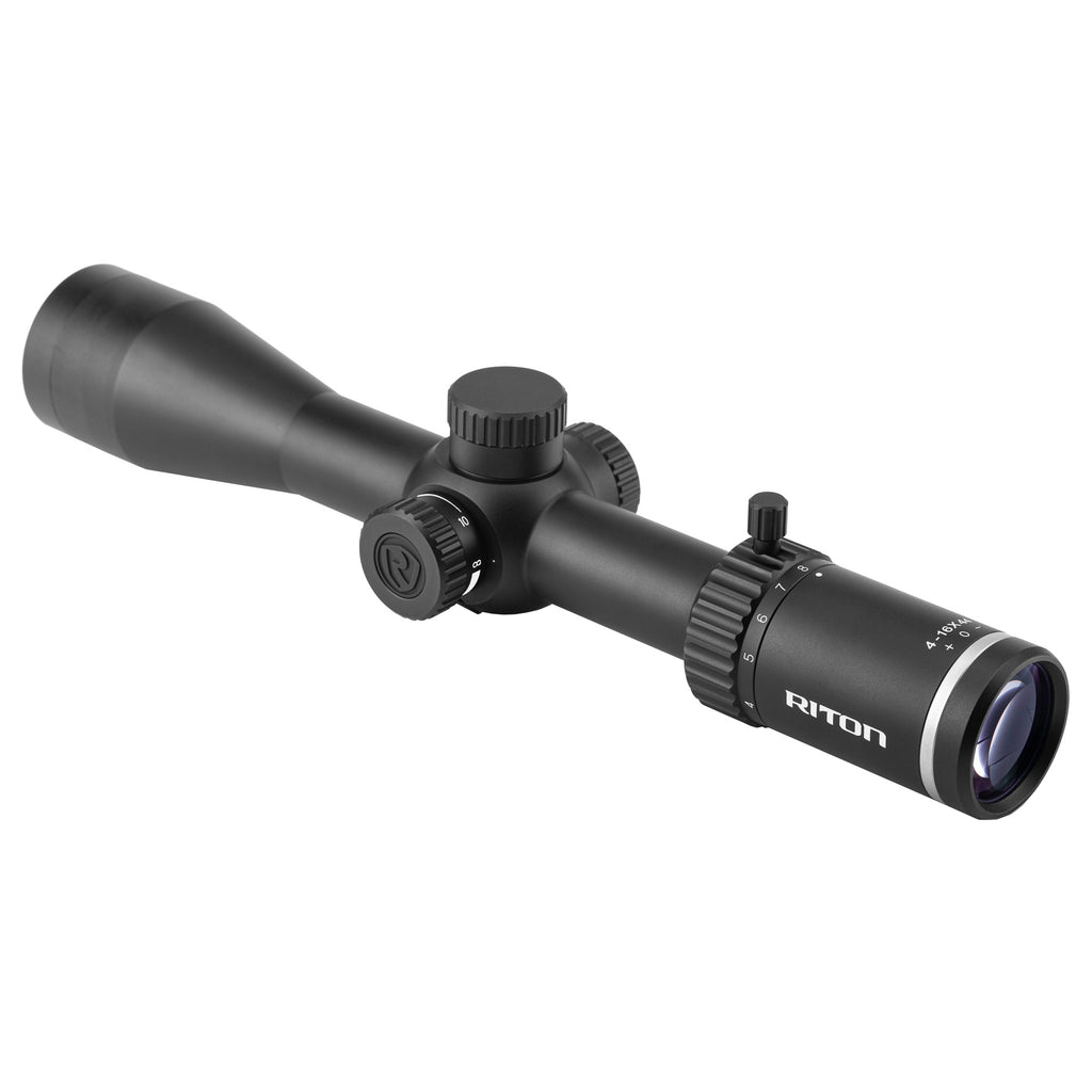 Riton Optics 1 Series Primal 4-16x44 Rifle Scope with HD Glass and Duplex Reticle