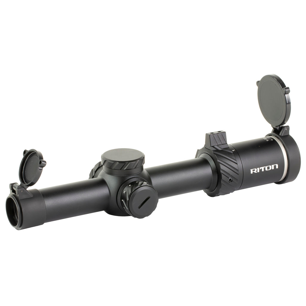 Riton Optics 3 Series Tactix 1-8x24 Rifle Scope – Low Power Variable Optic with Illuminated Reticle