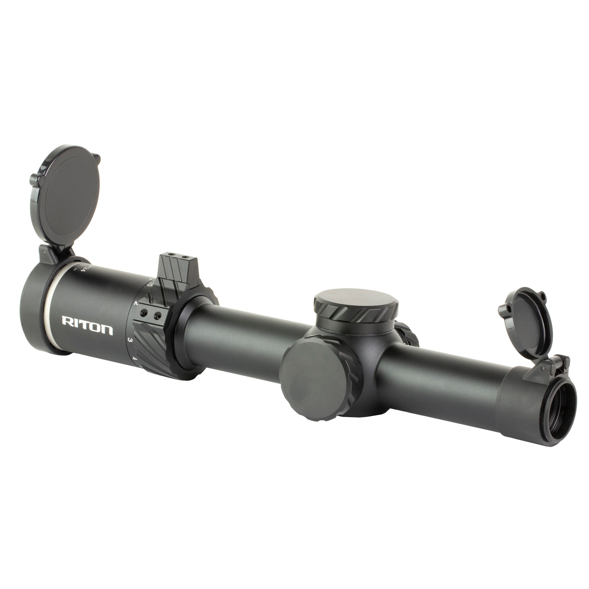 Riton Optics 3 Series Tactix 1-8x24 Rifle Scope – Low Power Variable Optic with Illuminated Reticle