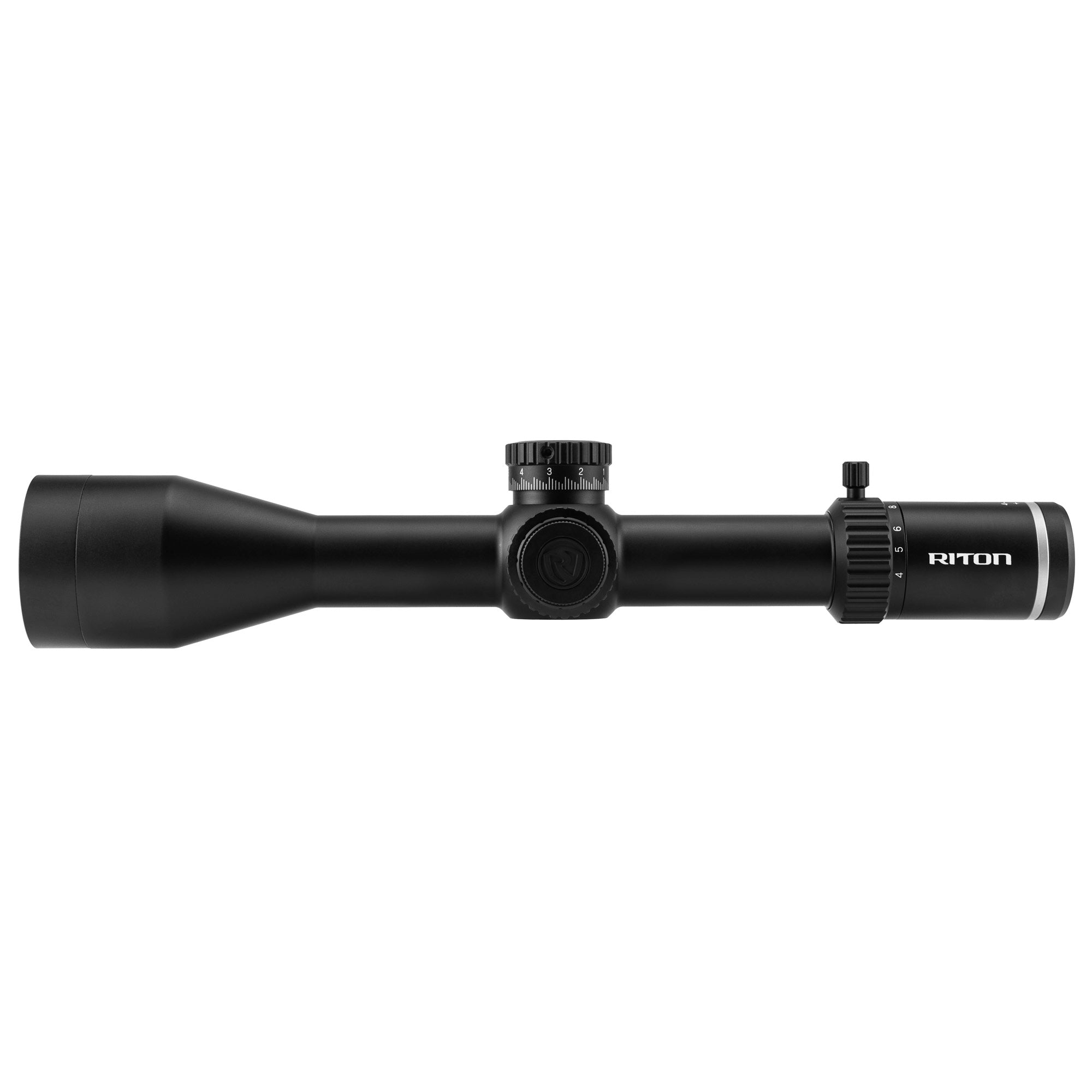Riton Optics 5 Series Conquer 4-28x56mm First Focal Plane Rifle Scope with Illuminated Mor Reticle