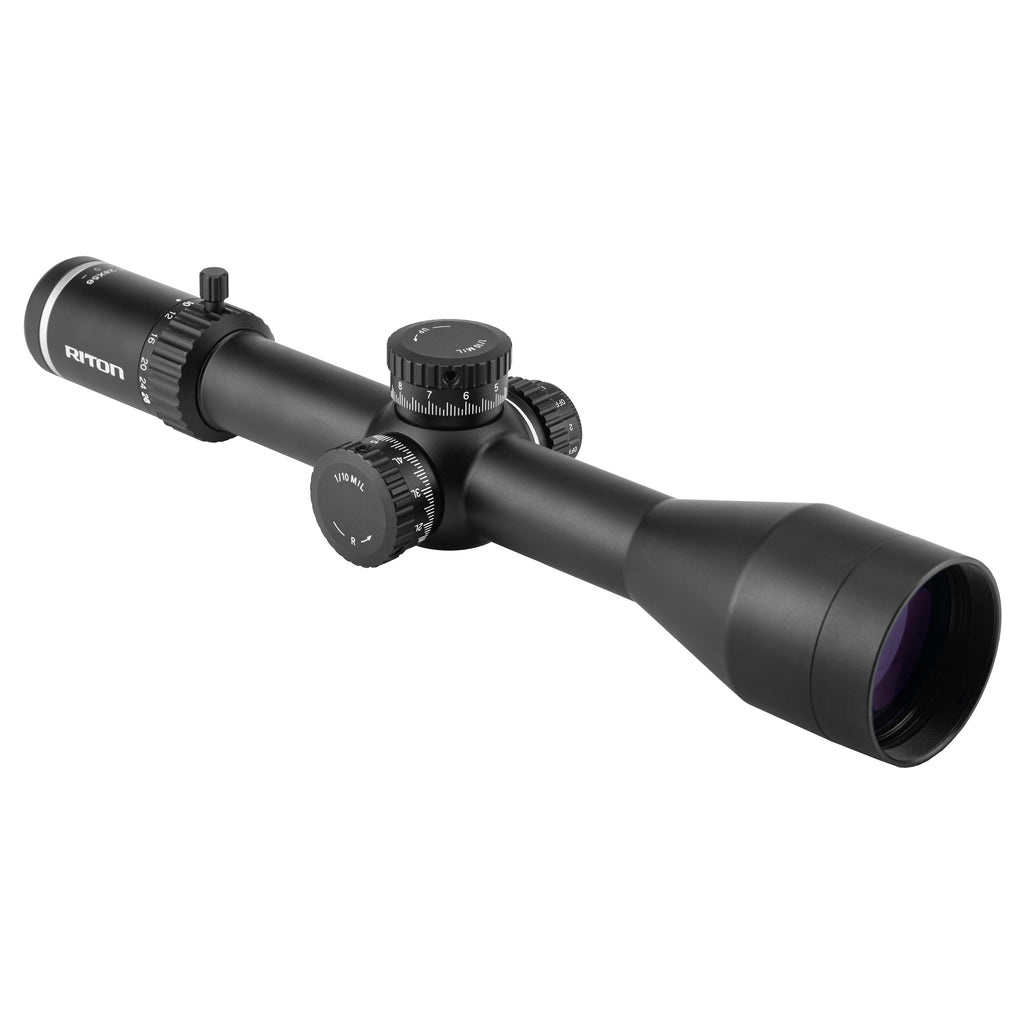 Riton Optics 5 Series Conquer 4-28x56 FFP Rifle Scope with Illuminated Reticle