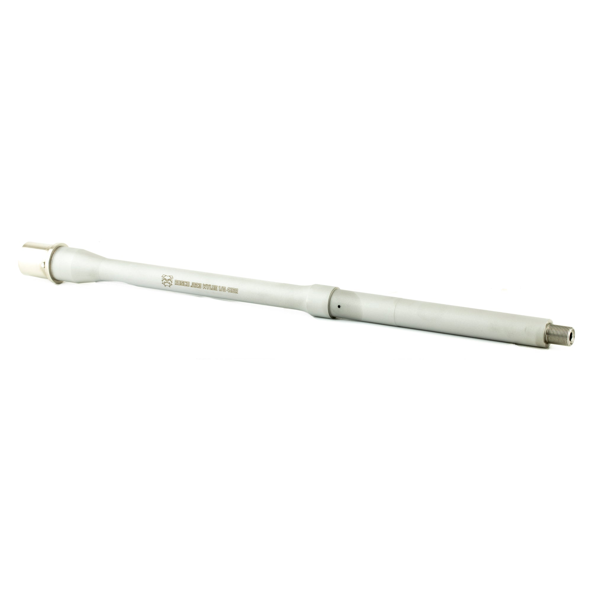 Rosco Manufacturing Purebred 16-Inch .223 Wylde Barrel with 1:8 Twist, Silver Finish