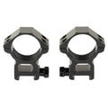 Riton Optics 34mm High Scope Rings - Black, Machined from 6061-T6 Aluminum