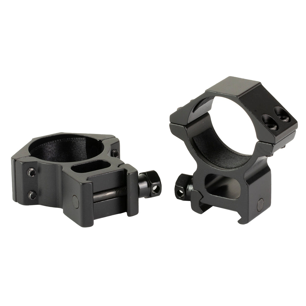 Riton Optics 34mm High Scope Rings - Black, Machined from 6061-T6 Aluminum