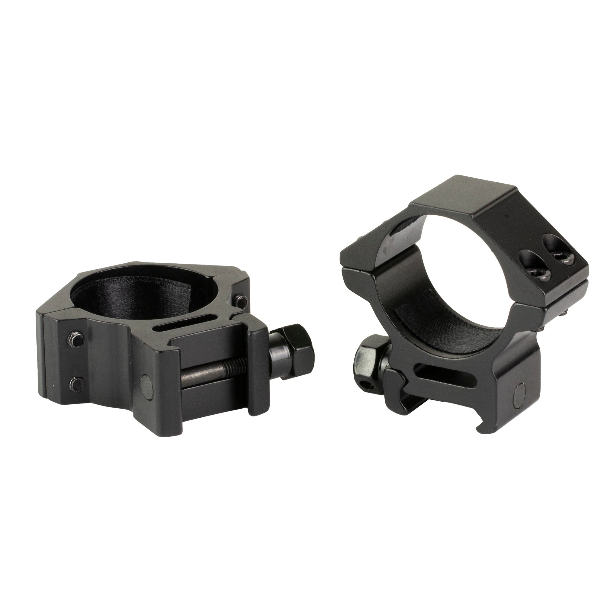 Riton Optics 34mm Medium Scope Ring Set – Black, Machined from Aircraft Grade Aluminum