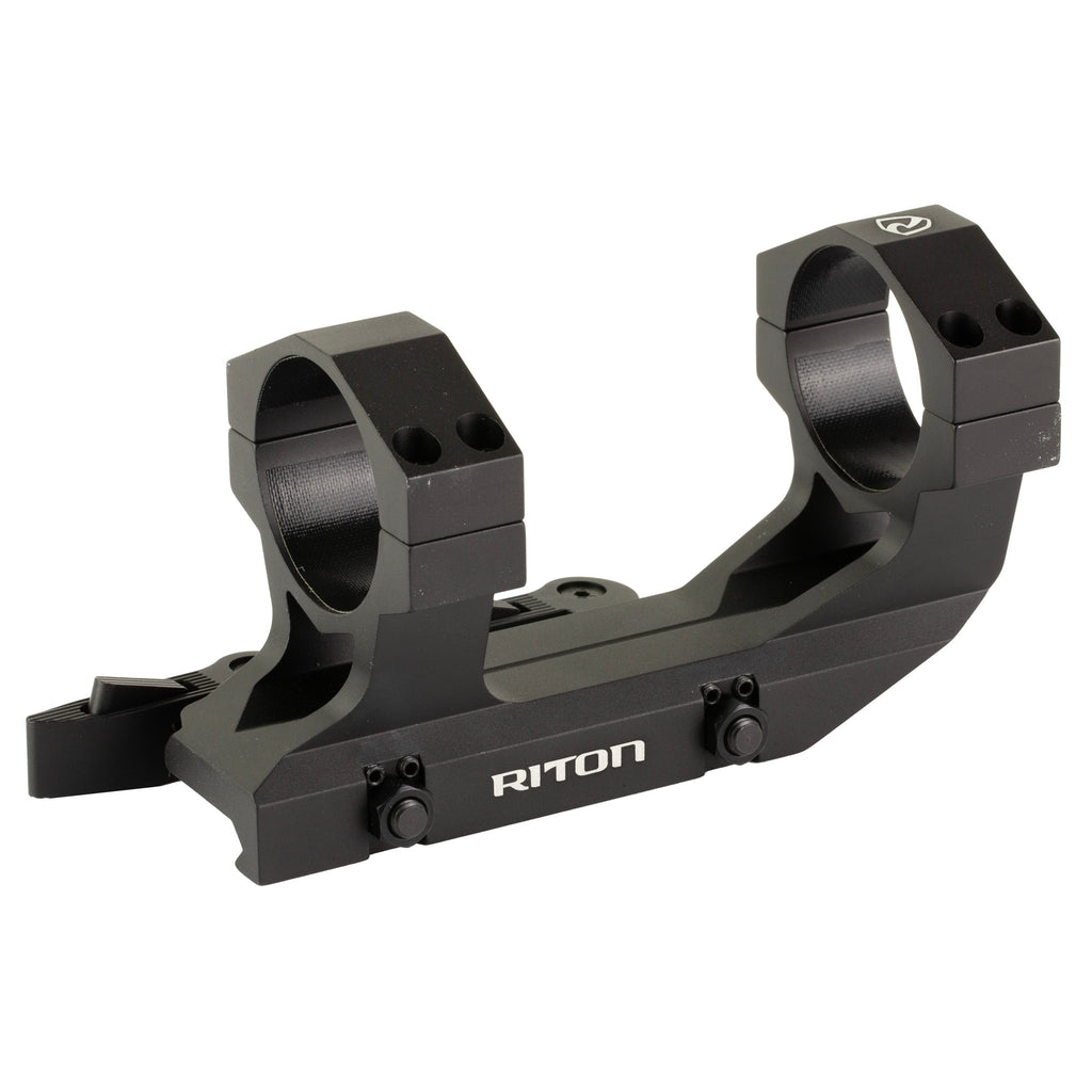 Riton Optics 34mm QD Cantilever Mount - Black, Part Number X34QD
