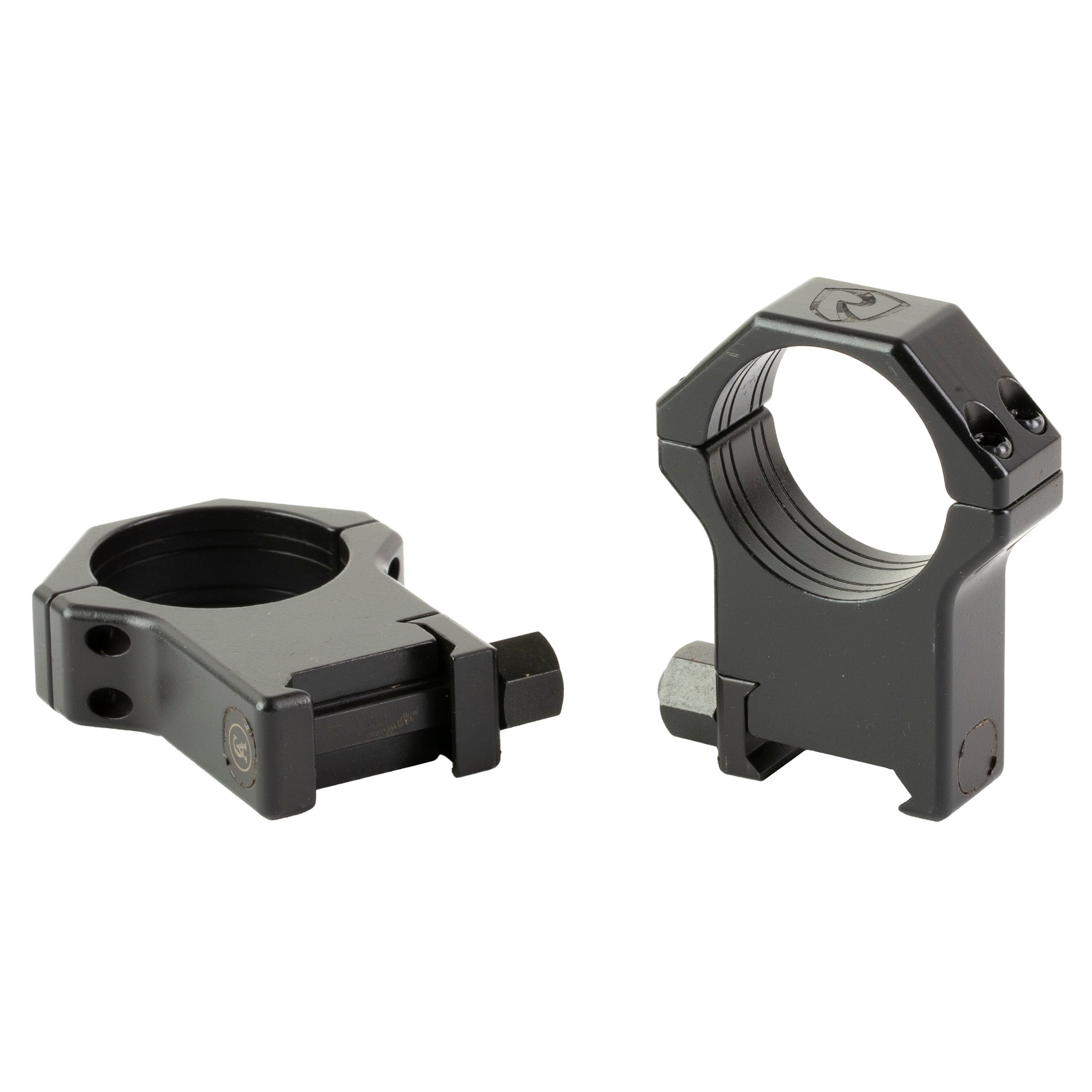 Riton Optics Contessa 30mm Hardened Steel Picatinny Rings for Precision Mounting