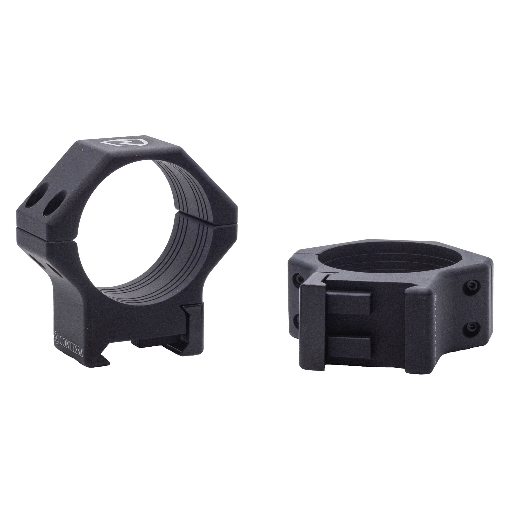 Riton Optics Contessa 30mm Light Picatinny Rings - Precision Mounts for Rifles
