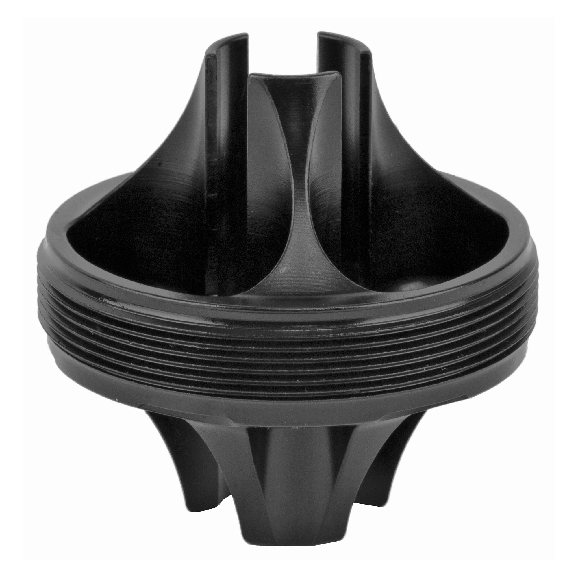 Rugged Suppressors FC006 7.62mm Front End Cap – Black for Rifles and Firearms