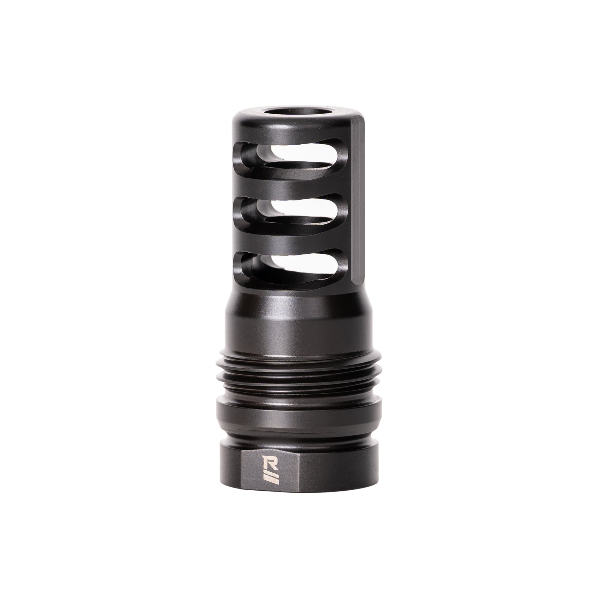 Rugged Suppressors 3 Port Brake .338 with Dual Taper Locking System and 3/4x24 Threading