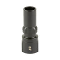 Rugged Suppressors .45ACP 3 Lug Adapter - Black with Go/No Go Gauge for Secure Attachment