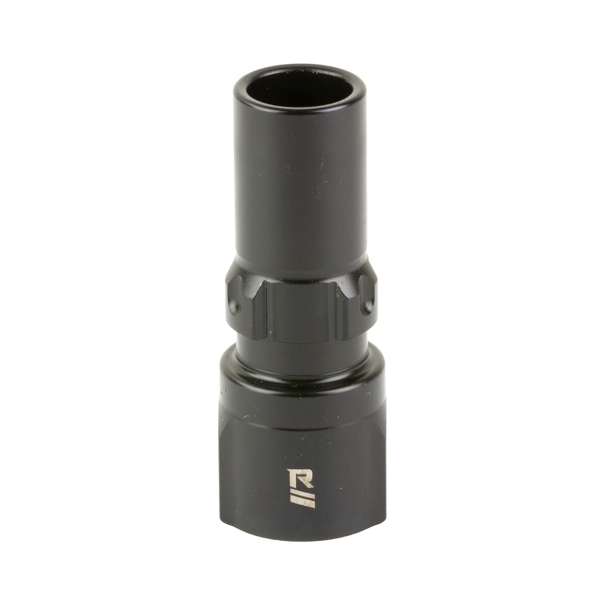 Rugged Suppressors .45ACP 3 Lug Adapter - Black with Go/No Go Gauge for Secure Attachment