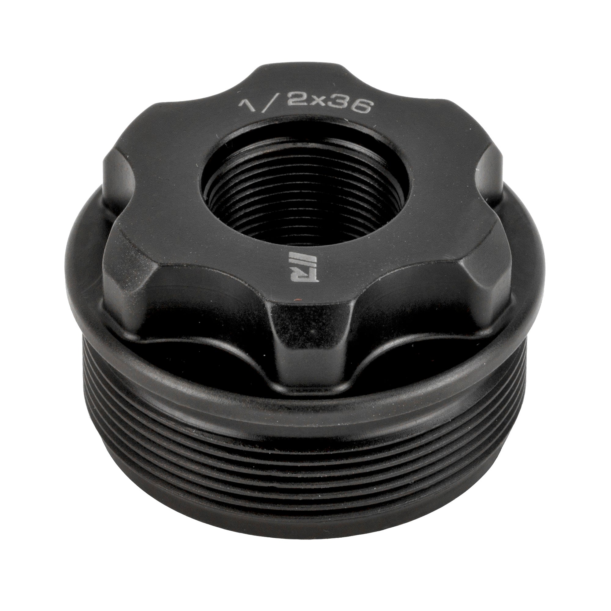 Rugged Suppressors Fixed Mount 1/2x36 for Carbine and Subgun Platforms (Part Number OF002)