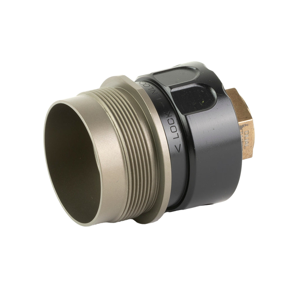 Rugged Suppressors RUM002 1.375x24 Rugged Universal Mount in Black