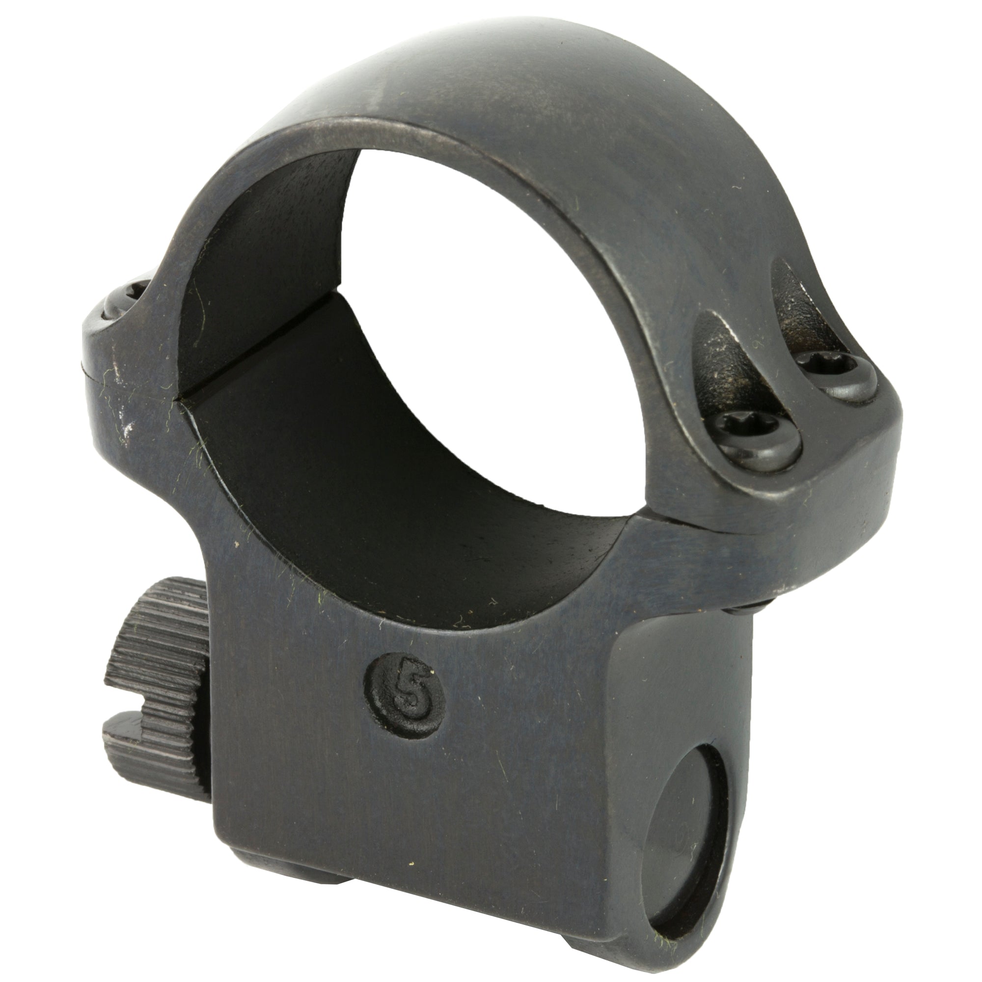 Ruger High Scope Ring with Blue Finish - Fits 1-Inch Tubes and 52mm Objectives