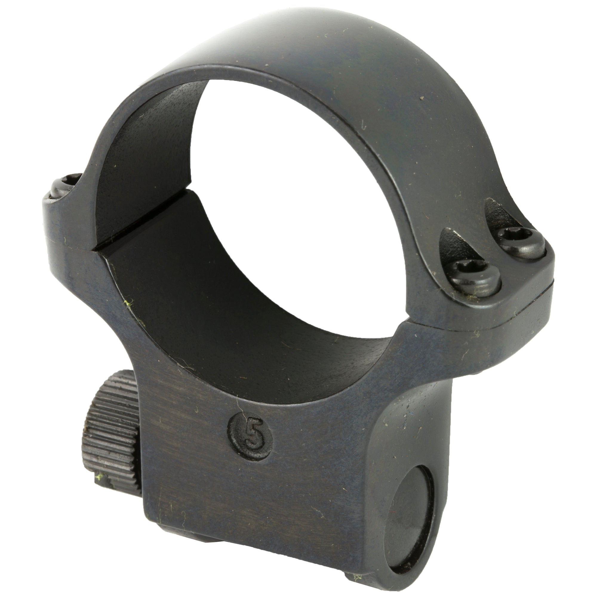 Ruger 30mm High Scope Ring with Blue Finish - Fits 52mm Objective