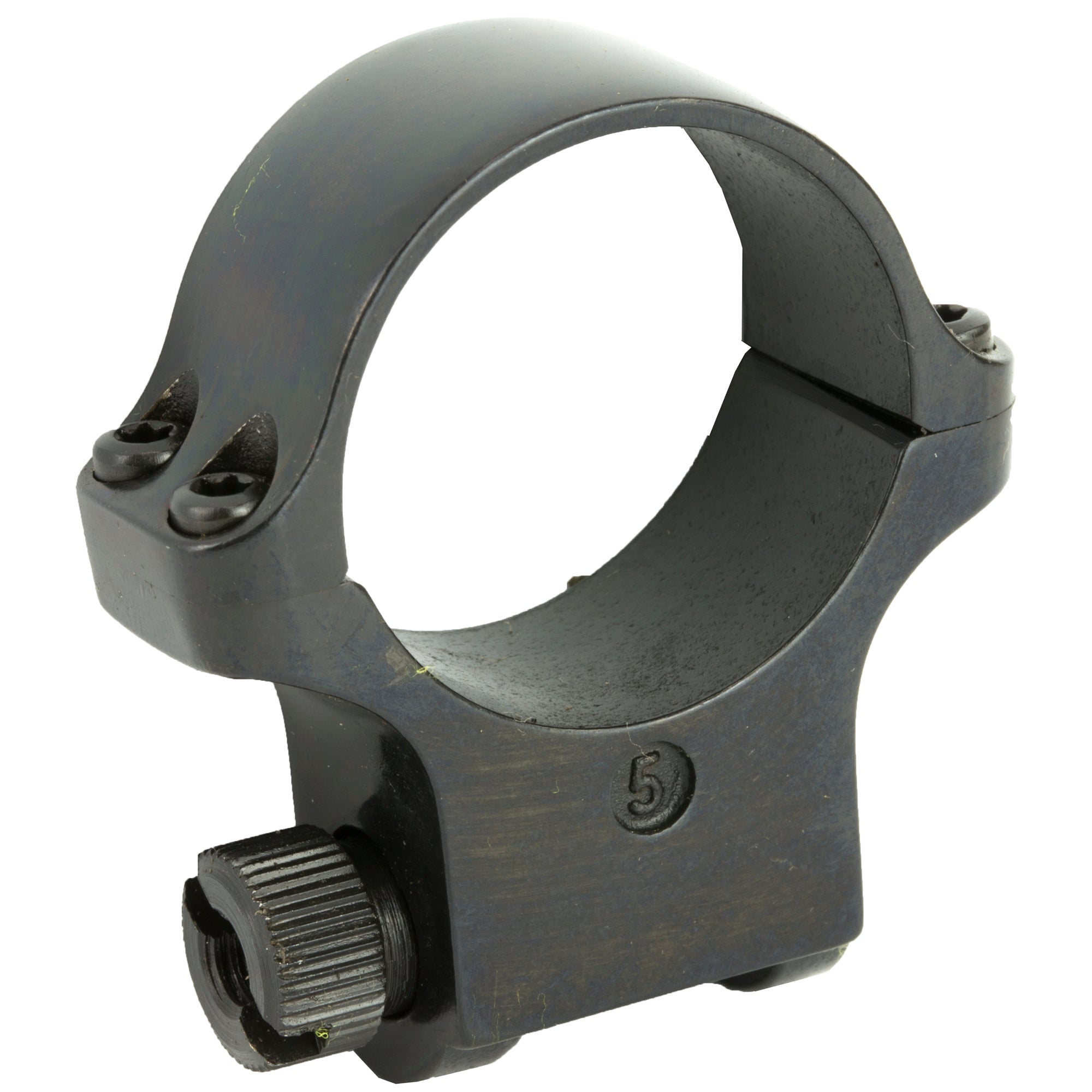 Ruger 30mm High Scope Ring with Blue Finish - Fits 52mm Objective