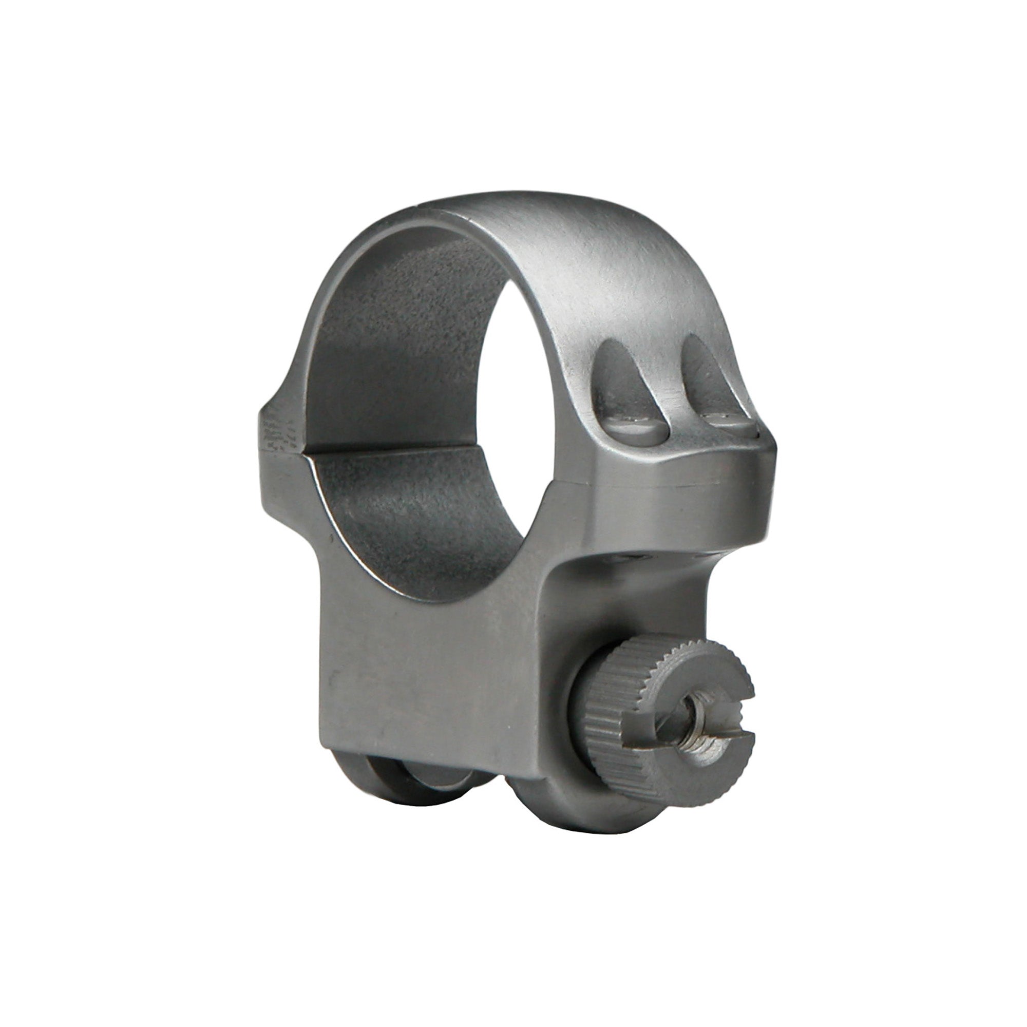 Ruger 30mm Medium Scope Ring with Matte Stainless Finish - Model 90318