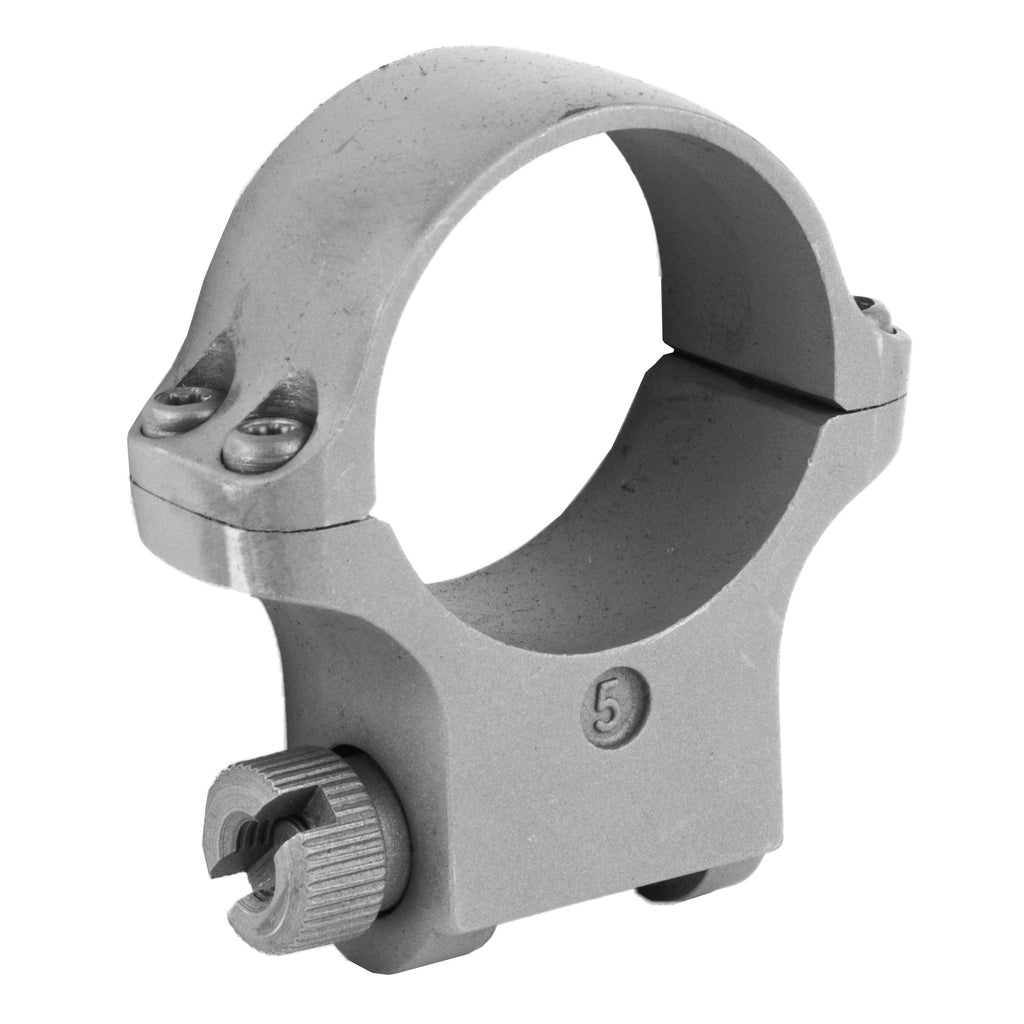 Ruger 30mm High Scope Rings with Matte Stainless Finish for Objective Lenses up to 52mm - Part Number 90319