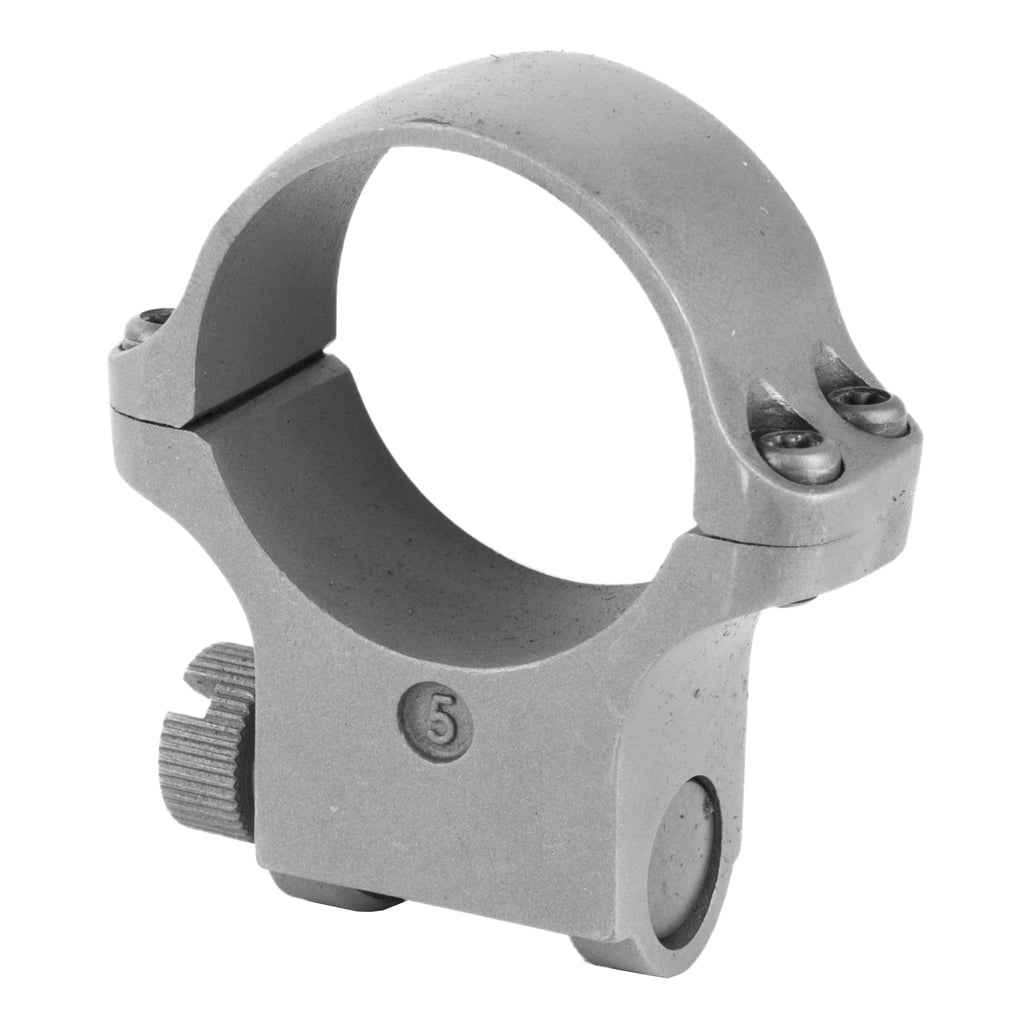 Ruger 30mm High Scope Rings with Matte Stainless Finish for Objective Lenses up to 52mm - Part Number 90319