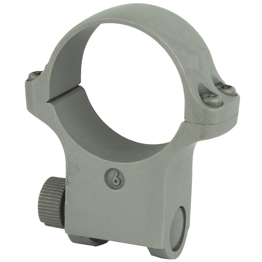 Ruger 30mm Extra High Scope Ring with Matte Stainless Finish - Model RUGER 90320
