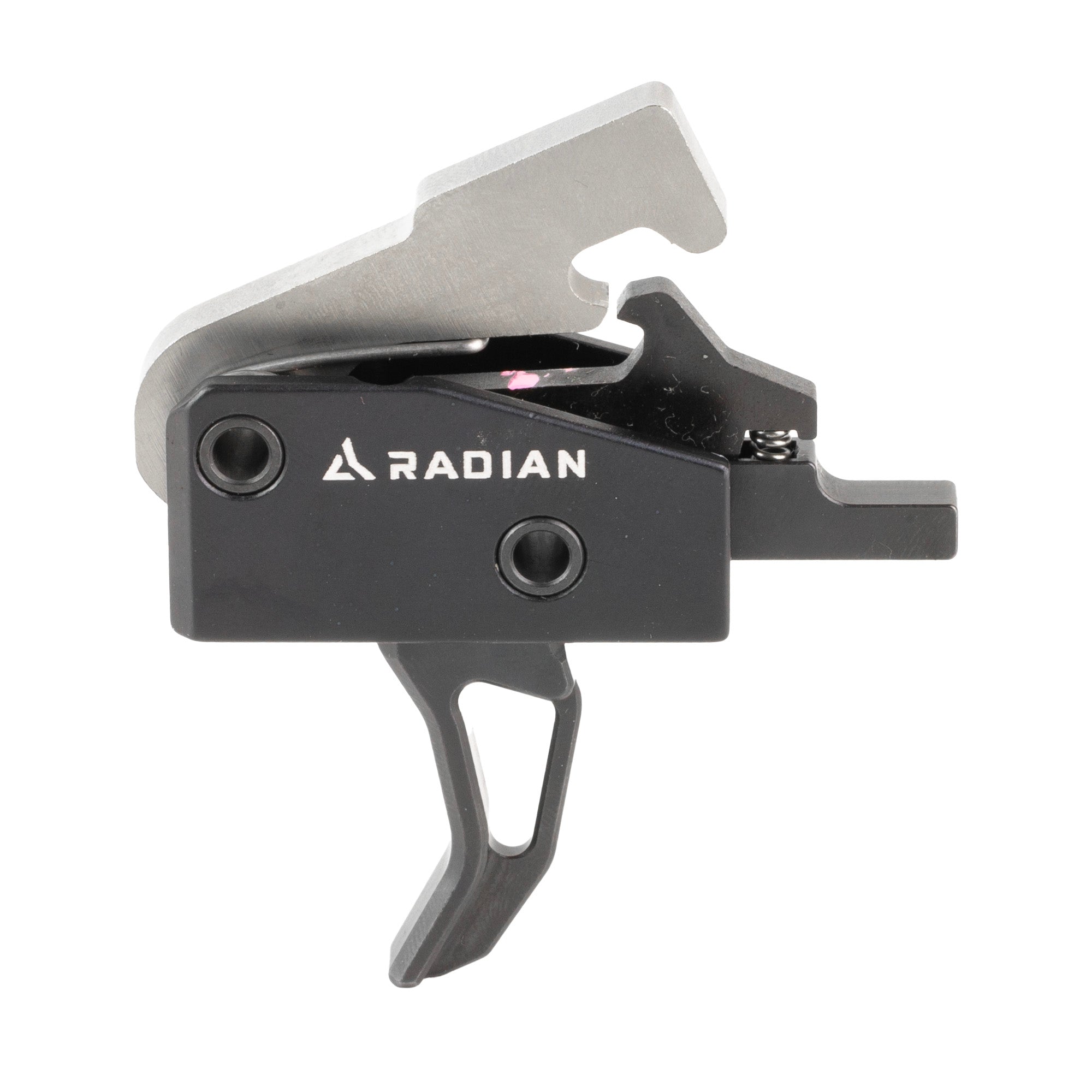 Radian Weapons Vertex Trigger - Black and Silver Precision Firearm Trigger for Enhanced Performance