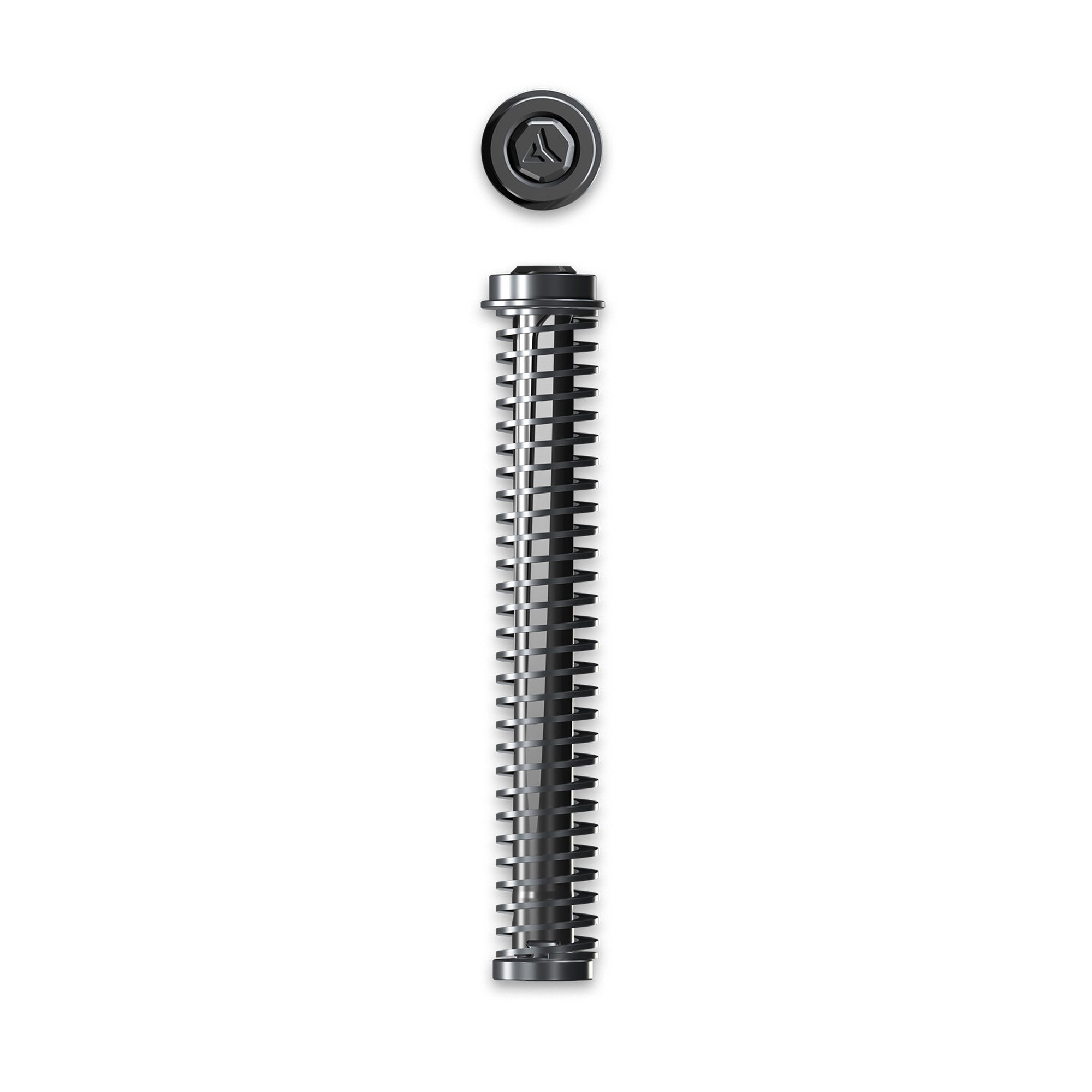 Radian Weapons Compressor Model GDE Rod for Glock 19 - Quick-Tune Guide Rod with Screwless, Dovetail Locking System