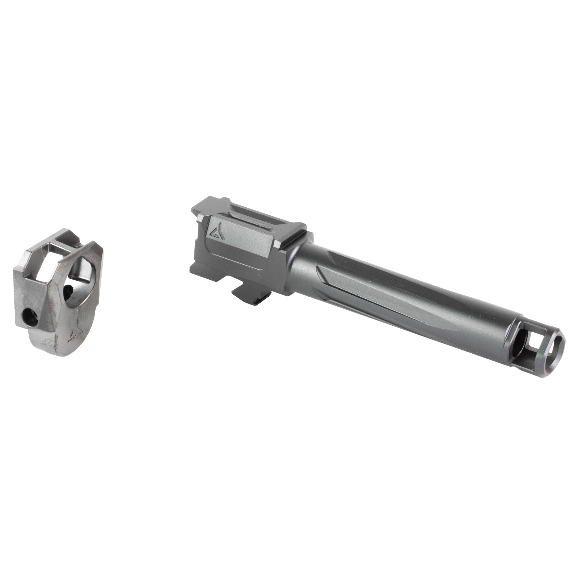 Radian Weapons Afterburner RAMJET Micro Compensator for Glock G19 G4 - 9mm Fluted Barrel, Black