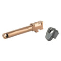 Radian Weapons RAMJET Afterburner Plus RAMJET Compensator for Glock 19 Gen 5 in Bronze