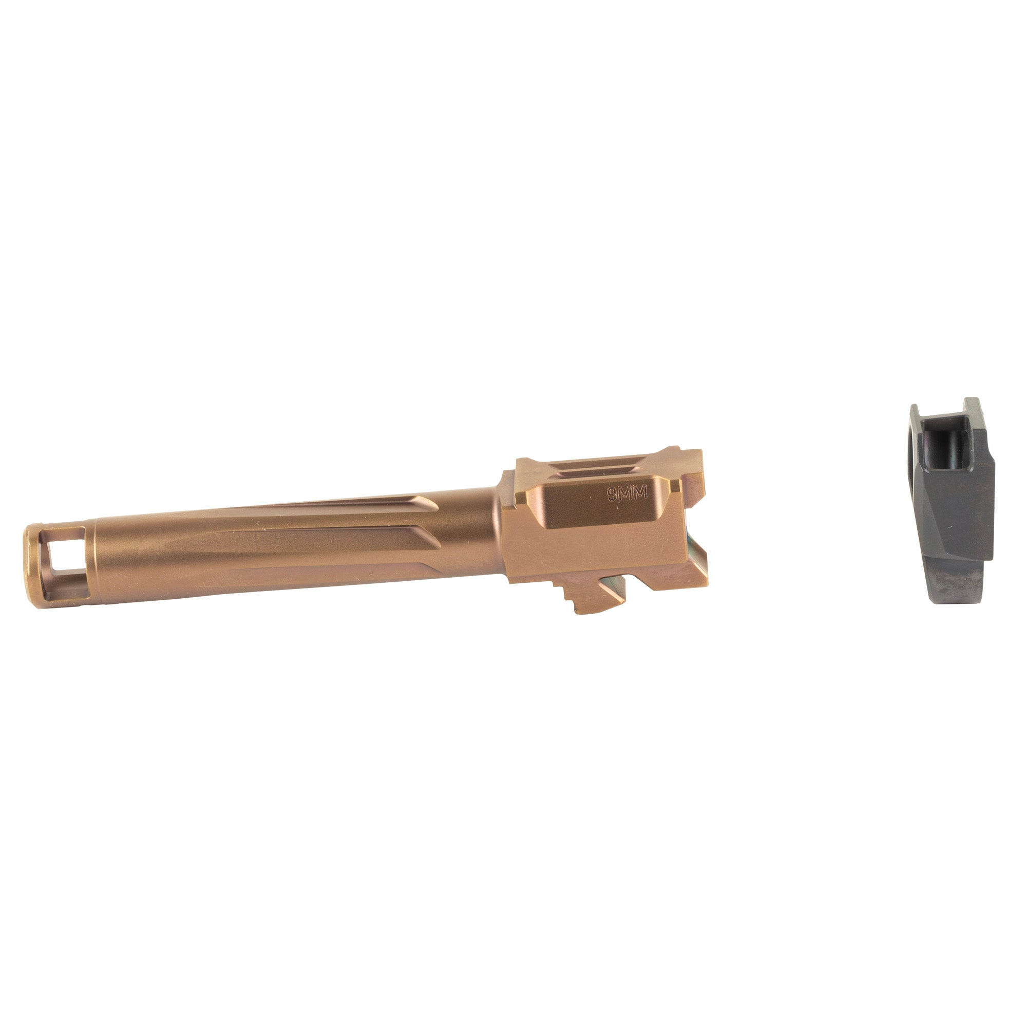 Radian Weapons RAMJET Afterburner Plus RAMJET Barrel for Glock 19 Gen 4 in Bronze