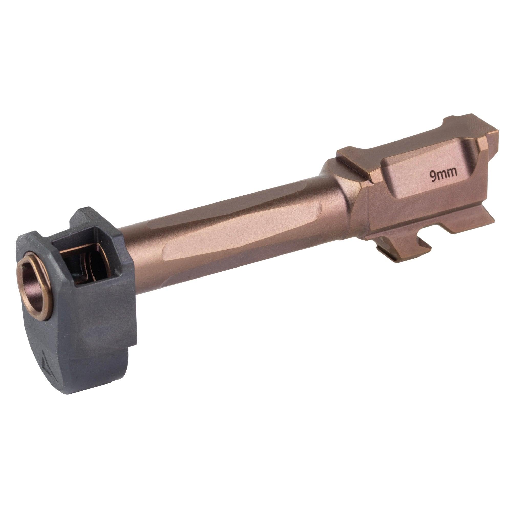 Radian Weapons Radian Afterburner + Ramjet 9mm Barrel for Glock 43, Bronze