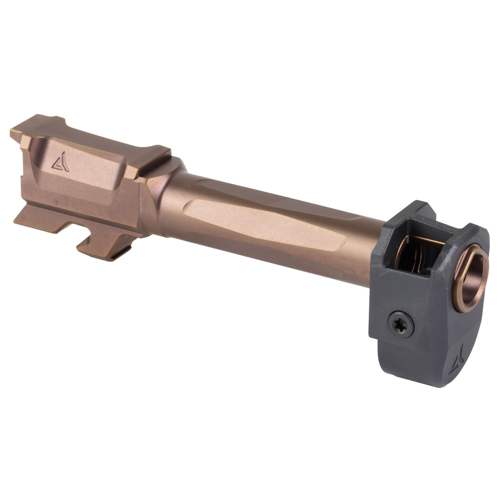 Radian Weapons Radian Afterburner + Ramjet 9mm Barrel for Glock 43, Bronze
