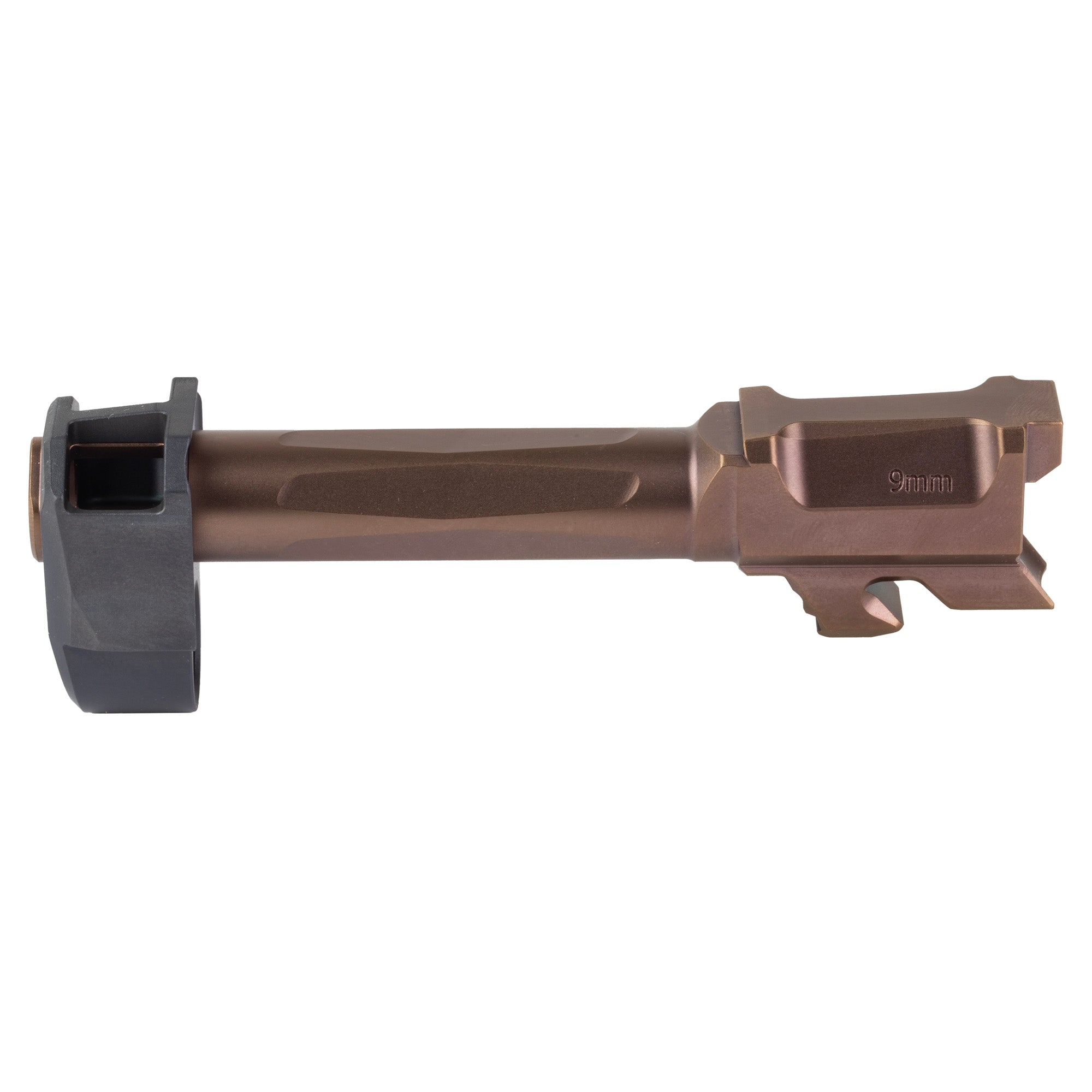 Radian Weapons Radian Afterburner + Ramjet 9mm Barrel for Glock 43, Bronze