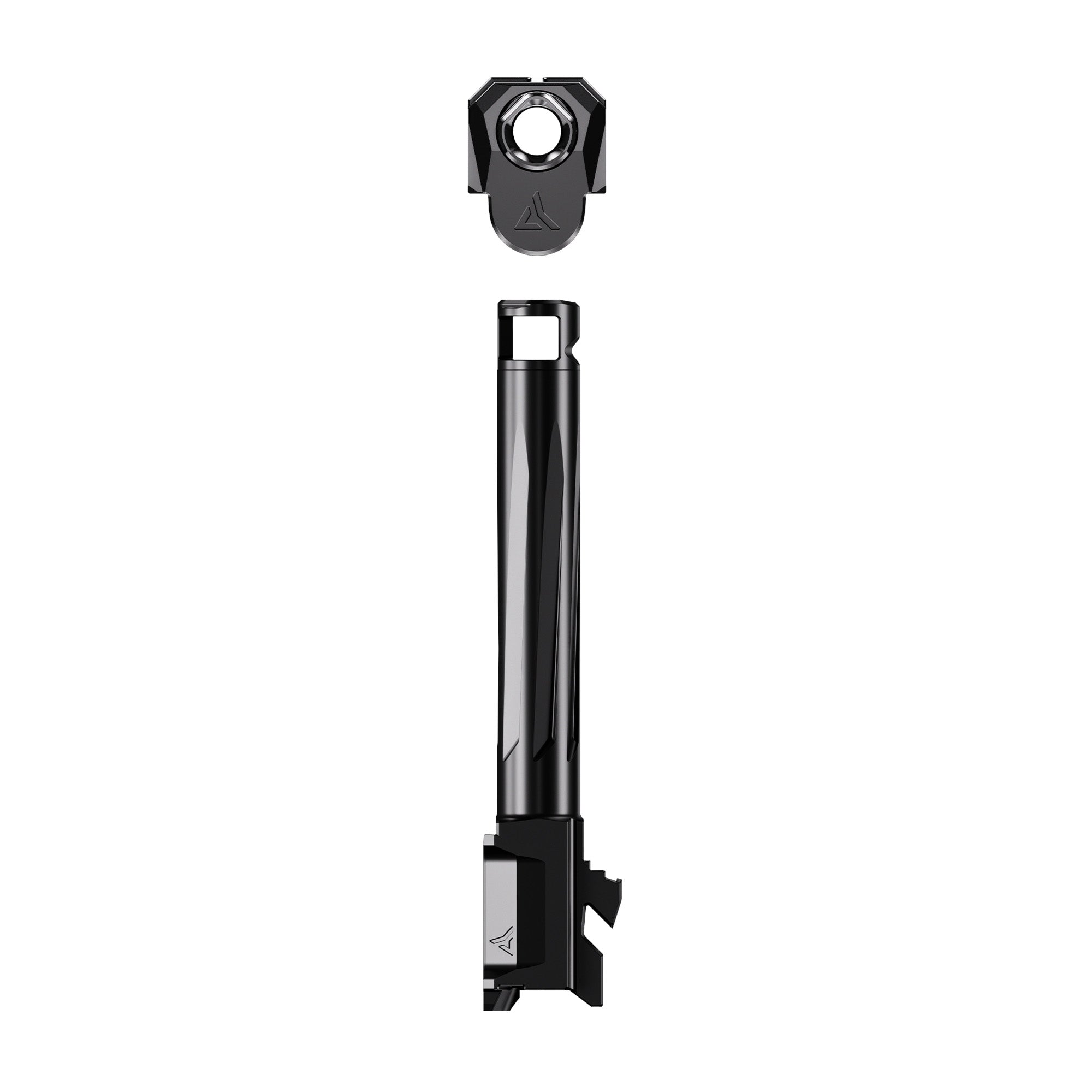 Radian Weapons Radian Afterburner + Ramjet 9mm Barrel Kit for Glock 48 - Black
