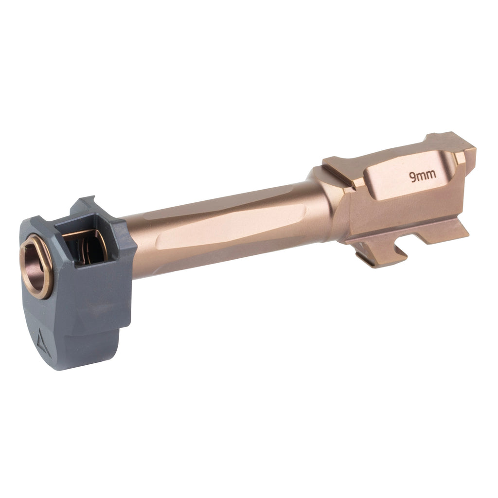 Radian Weapons Radian Afterburner + Ramjet 9mm Barrel for Glock 43X in Bronze