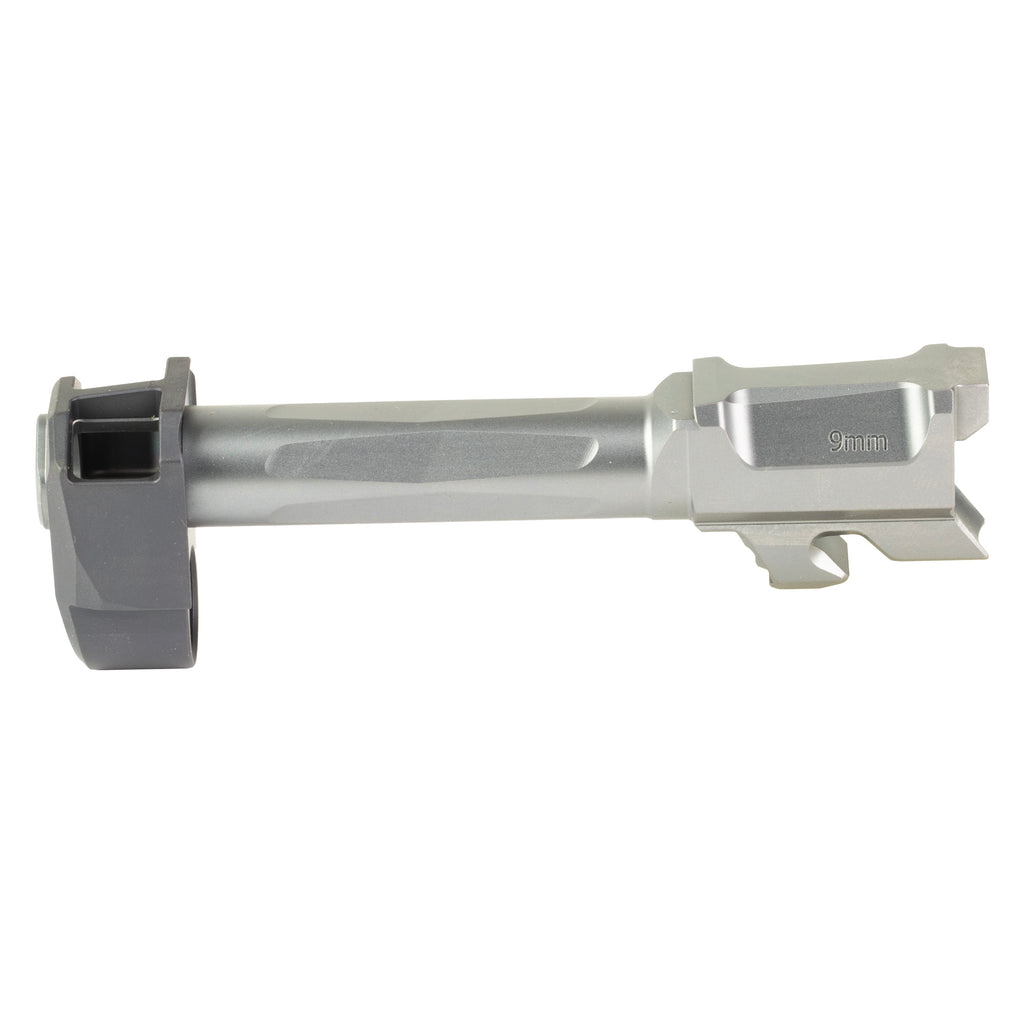 Radian Weapons RAMJET Afterburner and Ramjet Micro Compensator for Glock 43, Black/Gray