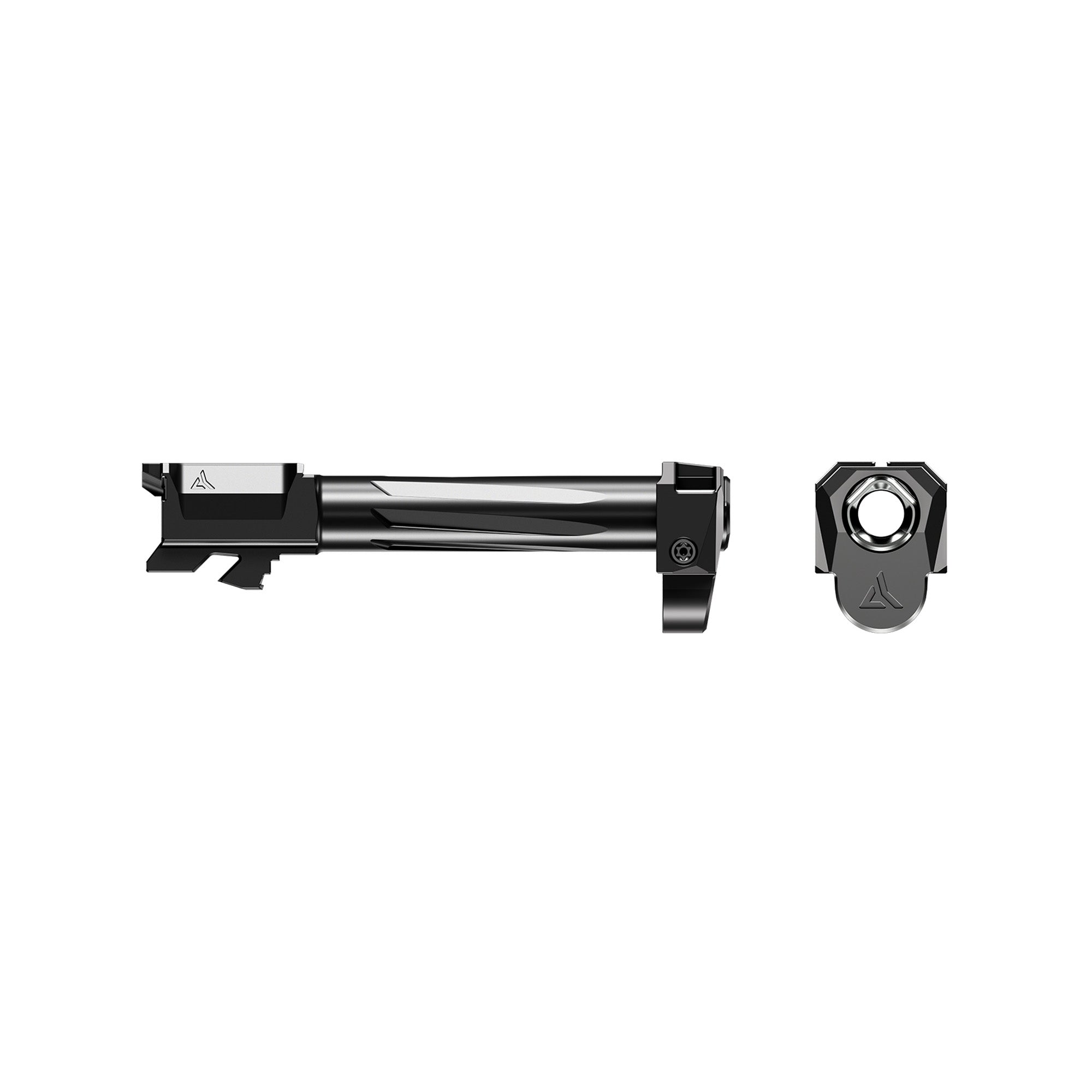 Radian Weapons Radian Afterburner & Ramjet Micro Compensator for G19 G4 - Black & Gray
