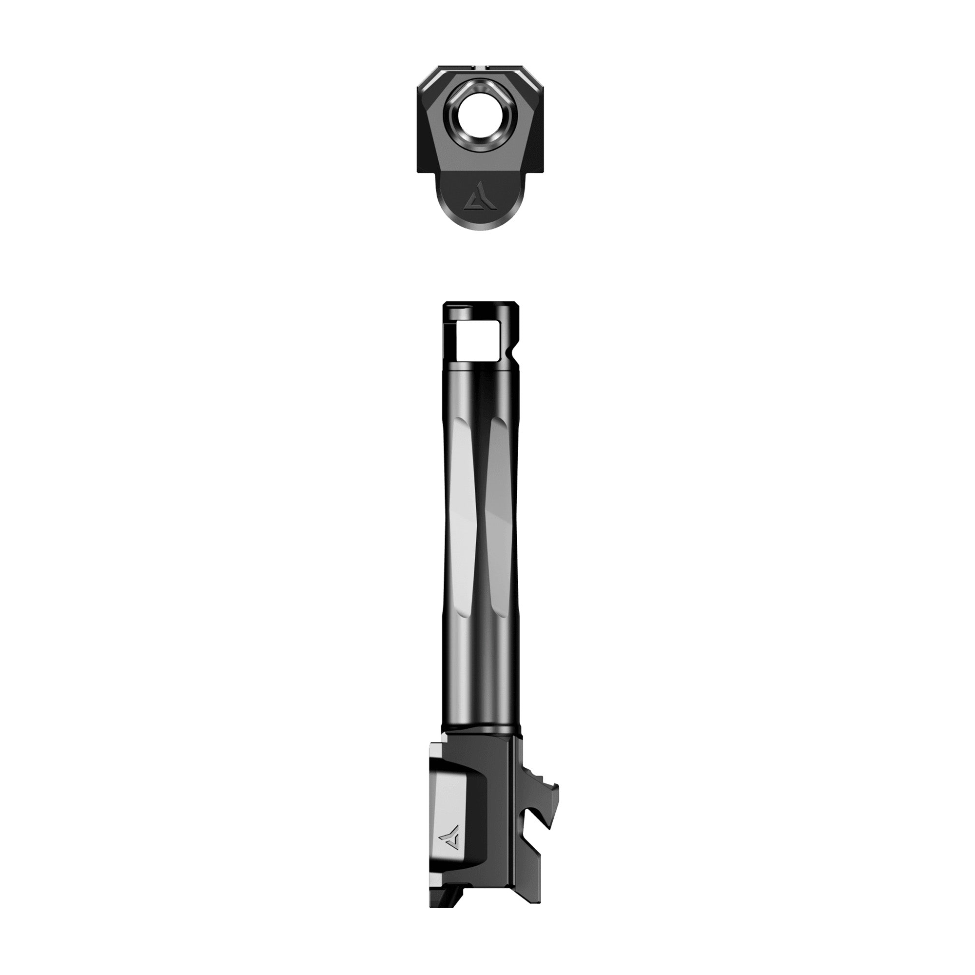 Radian Weapons R0941 RAMJET Micro Compensator for Glock G26 Gen 5, 9mm - Black