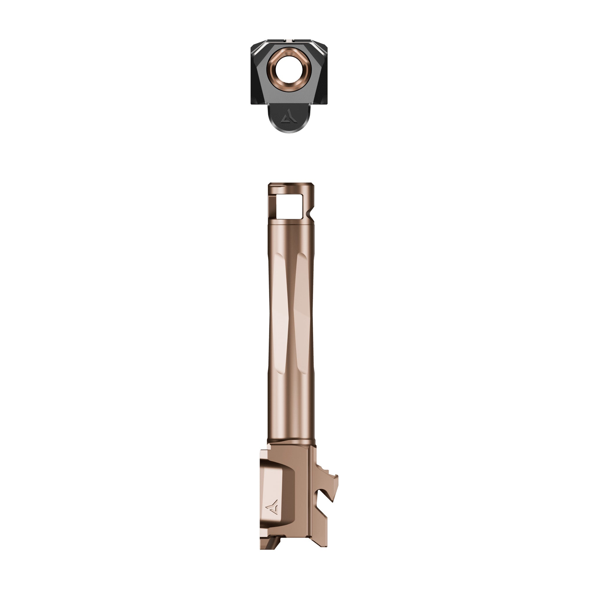 Radian Weapons Ramjet Afterburner Micro Compensator for Ruger RXM, Bronze Finish