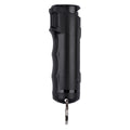 Sabre Flip Top Pepper Gel with Finger Grip and Key Ring – 0.54 oz Black Self-Defense Spray