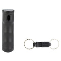 Sabre Pepper Gel with Quick Release Whistle Keychain – 0.54 oz Black Self-Defense Spray