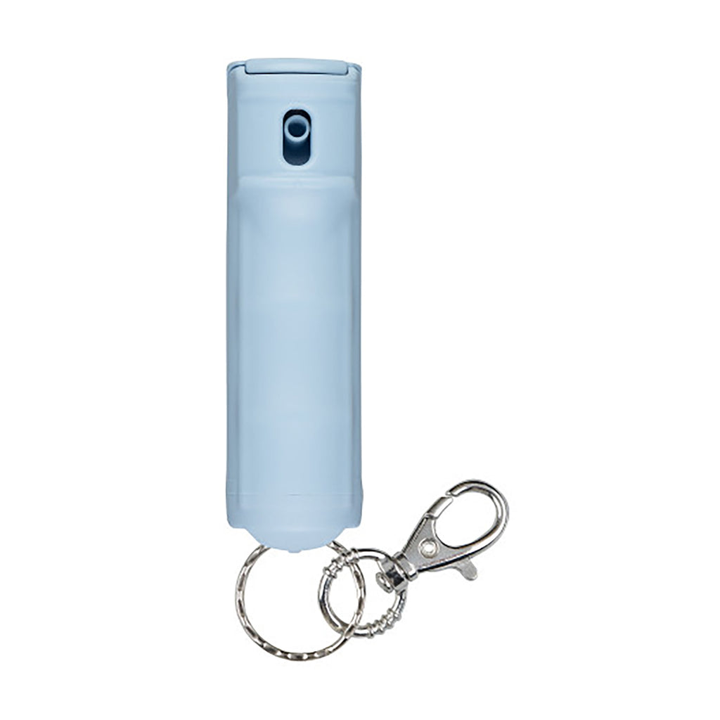Sabre Flip Top Gel Pepper Spray – 0.54 oz Blue with Clip for Personal Safety and Law Enforcement
