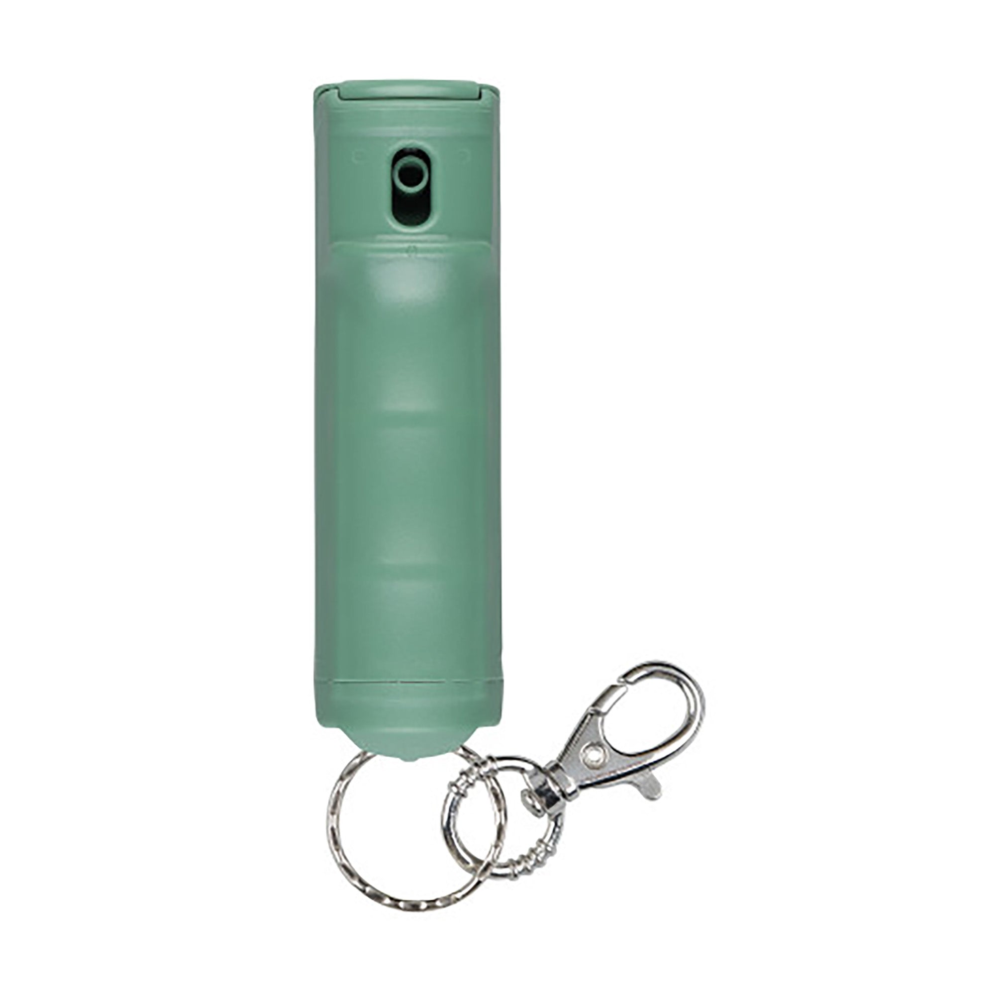 Sabre Flip Top Gel Pepper Spray – Sage Green, 0.54 oz with Clip