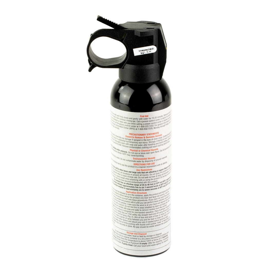 Sabre Frontiersman MAX 7.9 oz Bear & Mountain Lion Spray - EPA Approved Defensive Pepper Spray