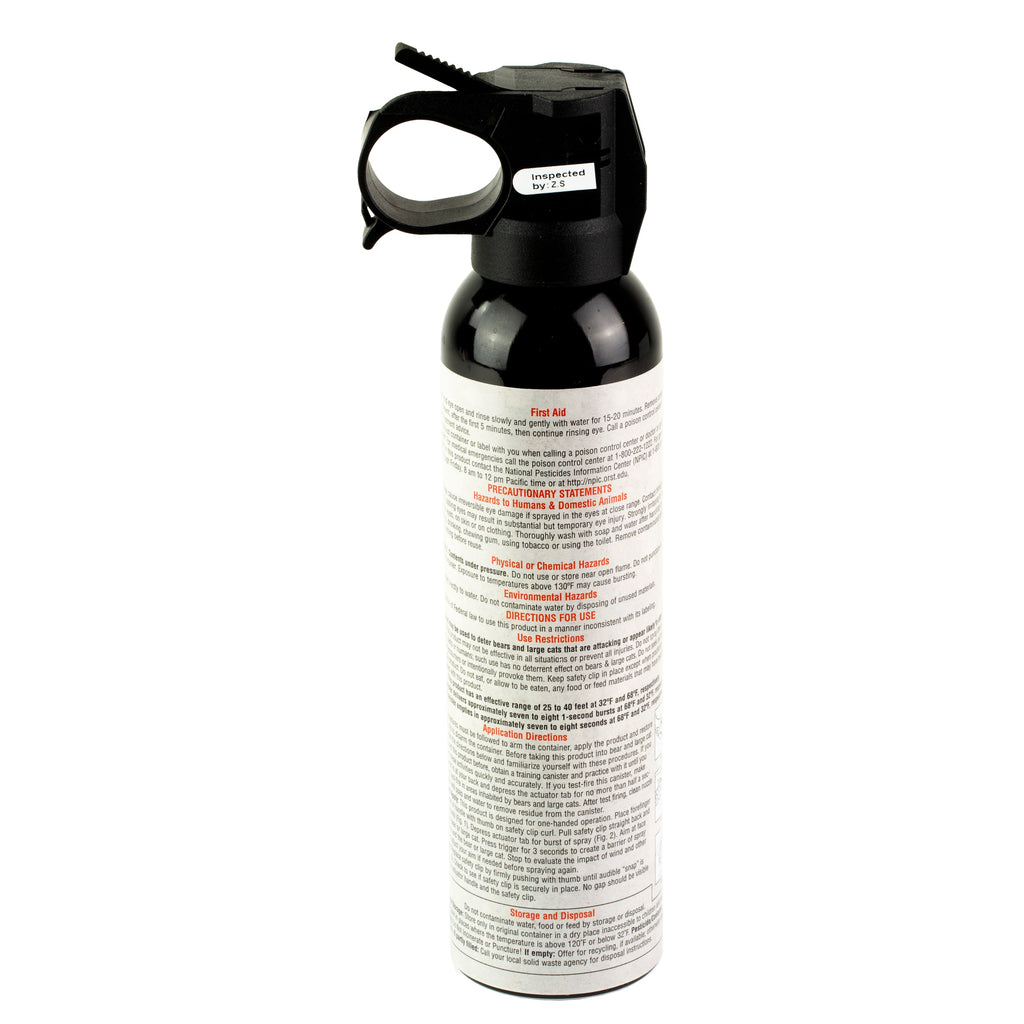 Sabre Frontiersman MAX 9.2 oz Bear & Mountain Lion Spray - EPA Approved Defense Spray for Outdoors and Wildlife Encounters