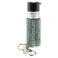 Sabre Jeweled Pepper Spray with Snap Clip – Black, 0.54 oz. Safe Personal Defense with 25 Bursts